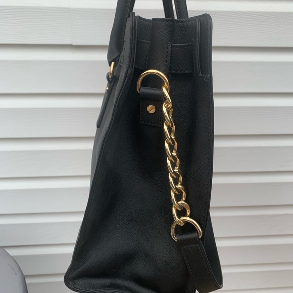 Black Michael Kors Hamilton purse ( factory bag) - Picture 5 of 8